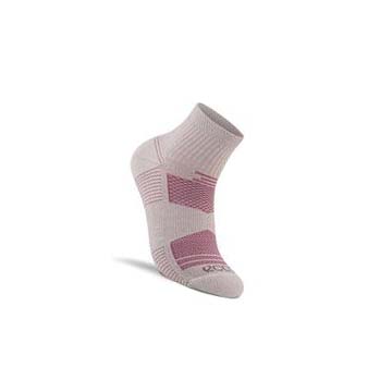 Women's Ecco Performance Quarter Socks Pink | SG 430NWY